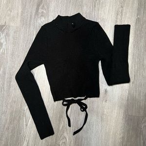 open back long sleeve